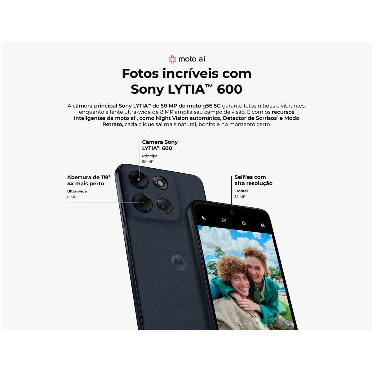 Smartphone Motorola Moto G56 5G 