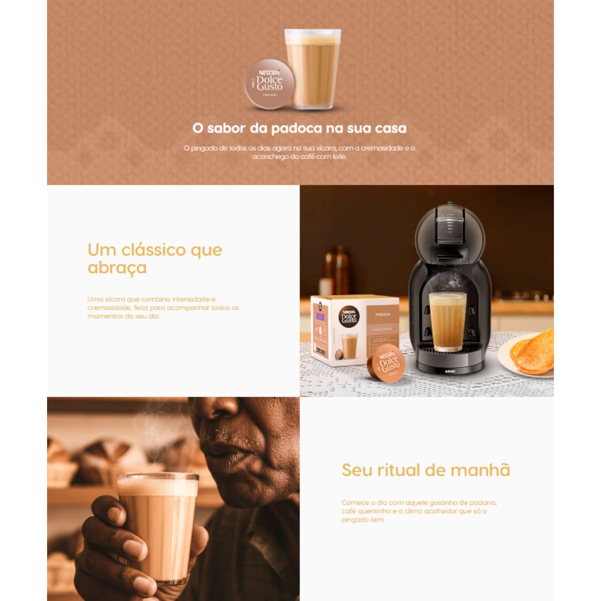 Nescafé Dolce Gusto Pingado 10 cápsulas