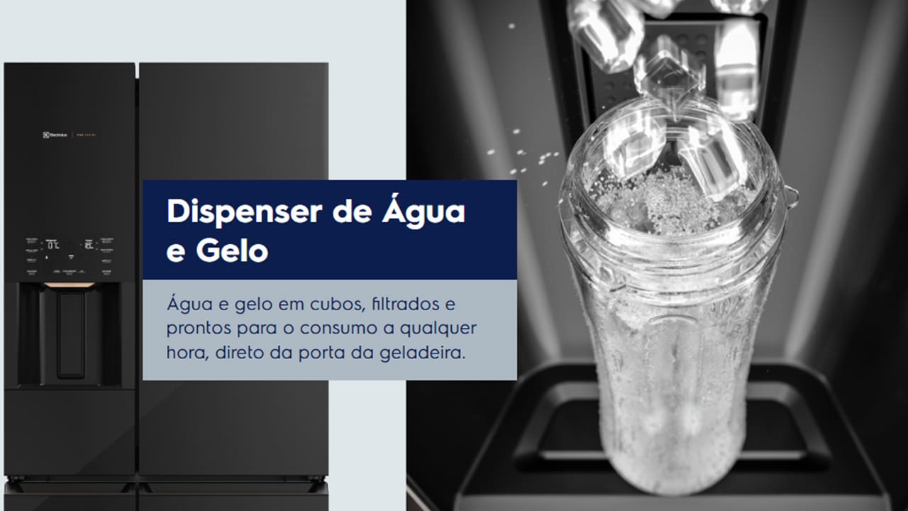 Geladeira Electrolux 541L Multidoor IQ8IB