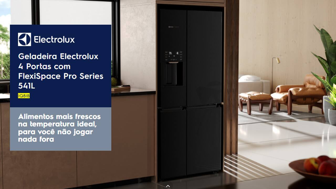 Geladeira Electrolux 541L Multidoor IQ8IB