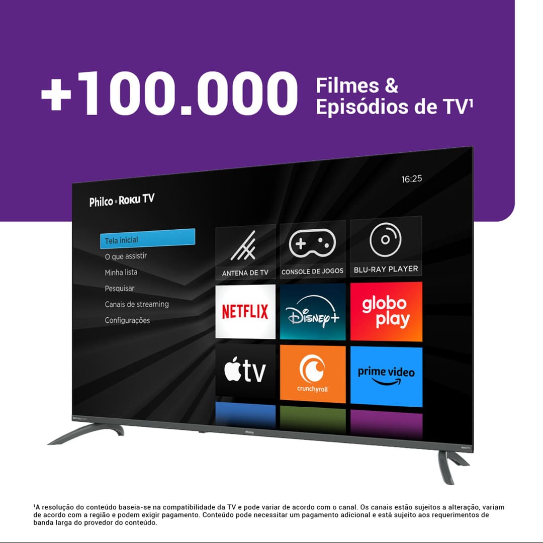 Smart TV 50" Philco Ultra HD 4K LED PTV50VA4REGB