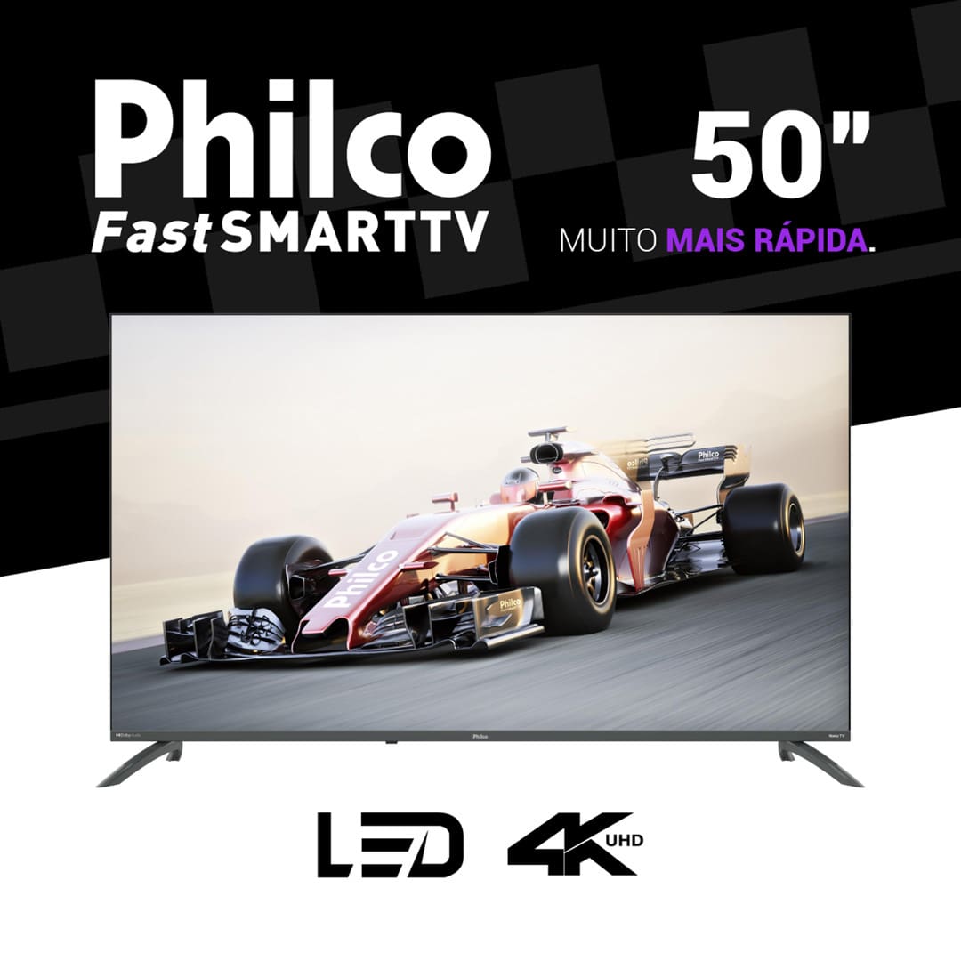 Smart TV 50" Philco Ultra HD 4K LED PTV50VA4REGB