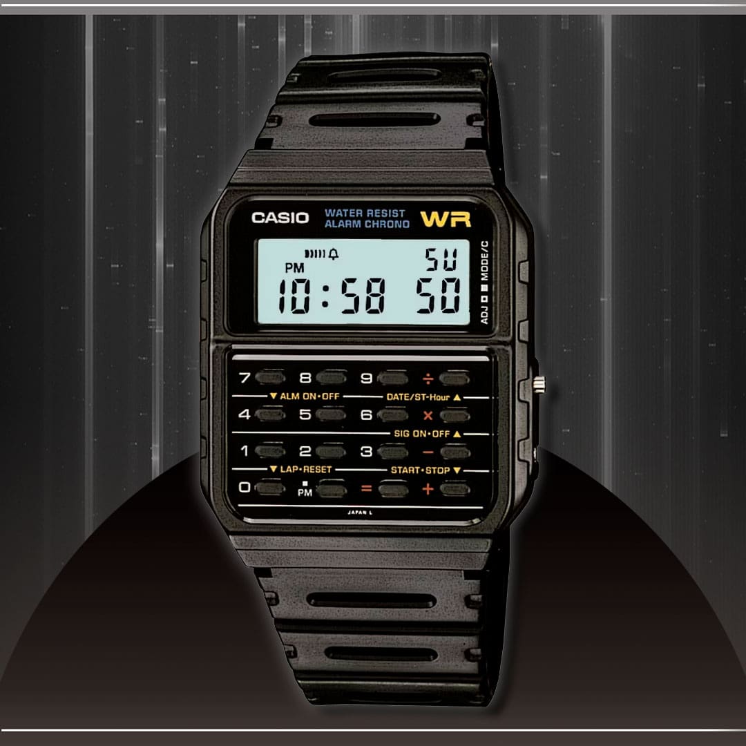 Relógio Masculino Digital Casio CA-53W-1Z Preto