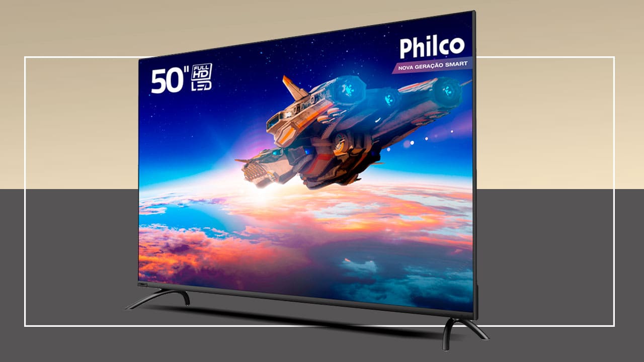 Smart TV LED Philco PTV50G70SBLSG equalizadores