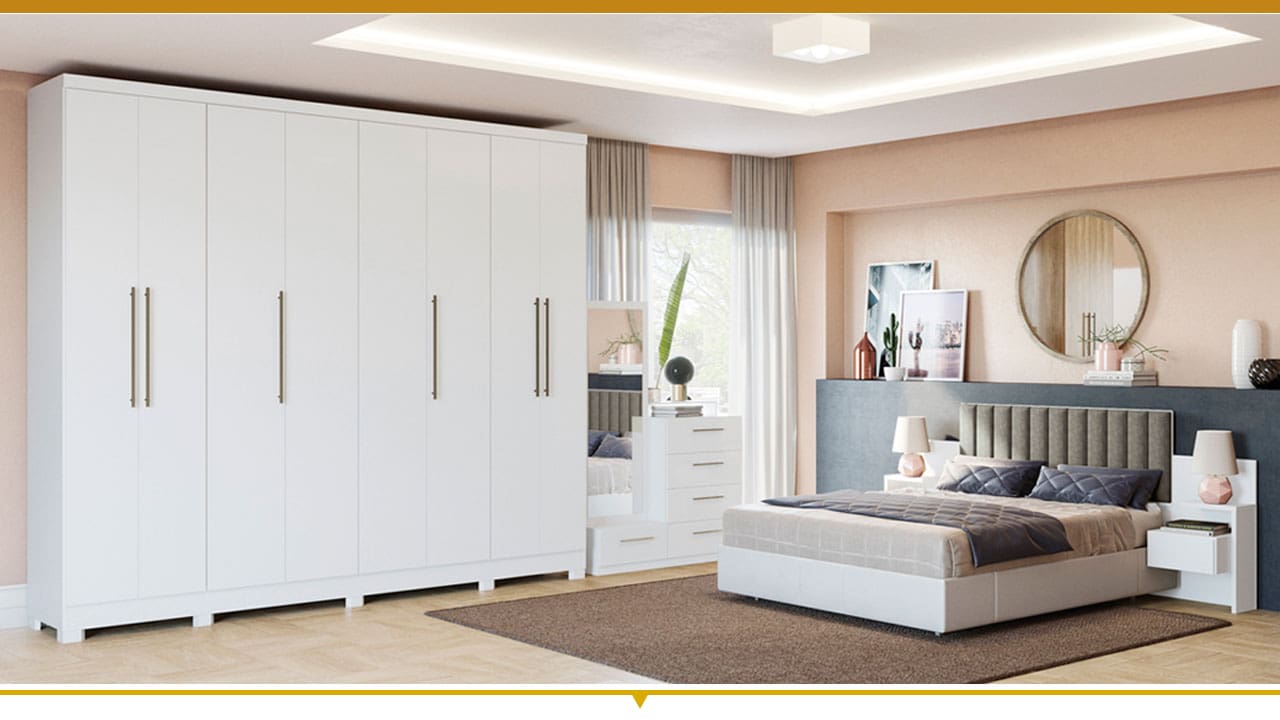 Guarda-Roupa Kappesberg Duo - 8 Portas