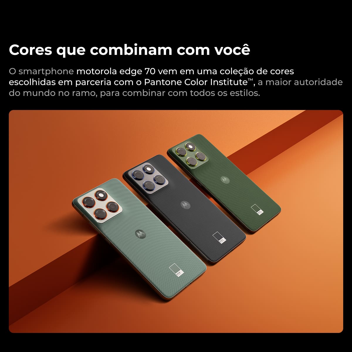 Smartphone Motorola Edge 70 6.7” 5G Câmera Dupla 50MP