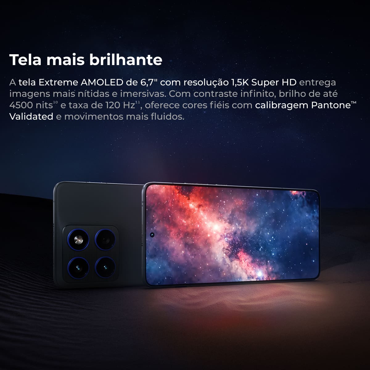 Smartphone Motorola Edge 70 6.7” 5G Câmera Dupla 50MP