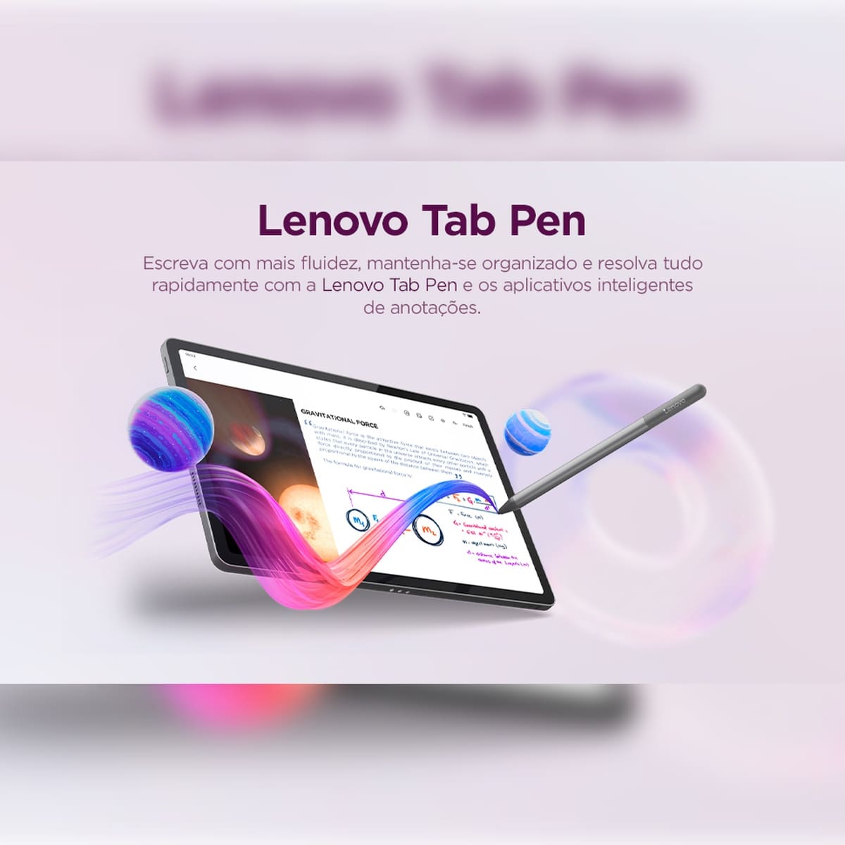 Tablet Lenovo Idea 11” Android 15 128GB ZAFR0856BR MediaTek D6300