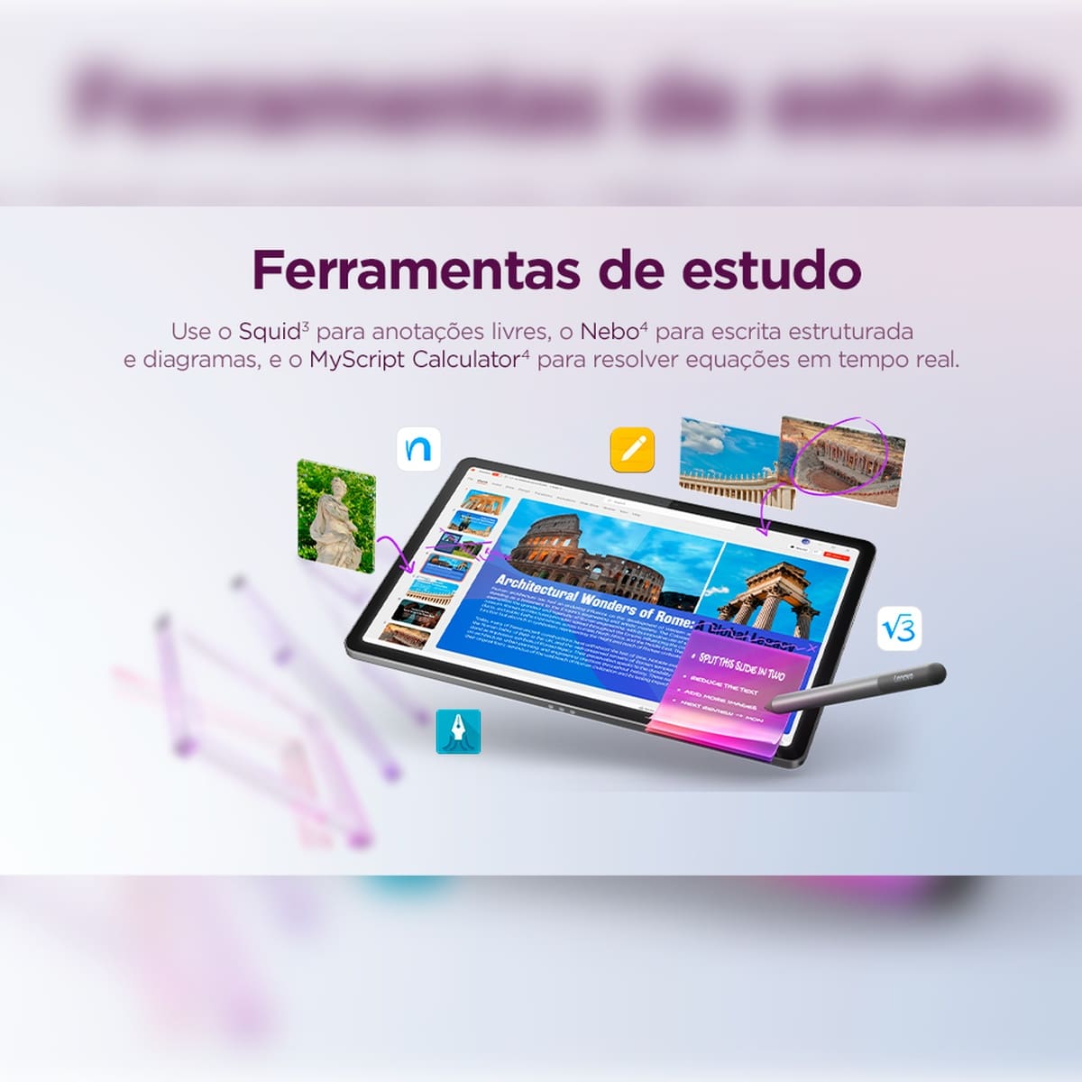 Tablet Lenovo Idea 11” Android 15 128GB ZAFR0856BR MediaTek D6300