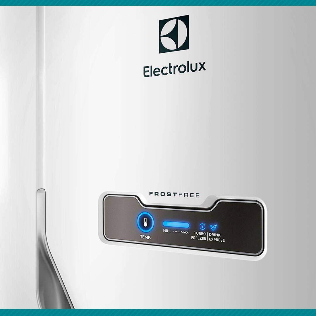 Geladeira Duplex Electrolux DFN41 com Painel de Controle