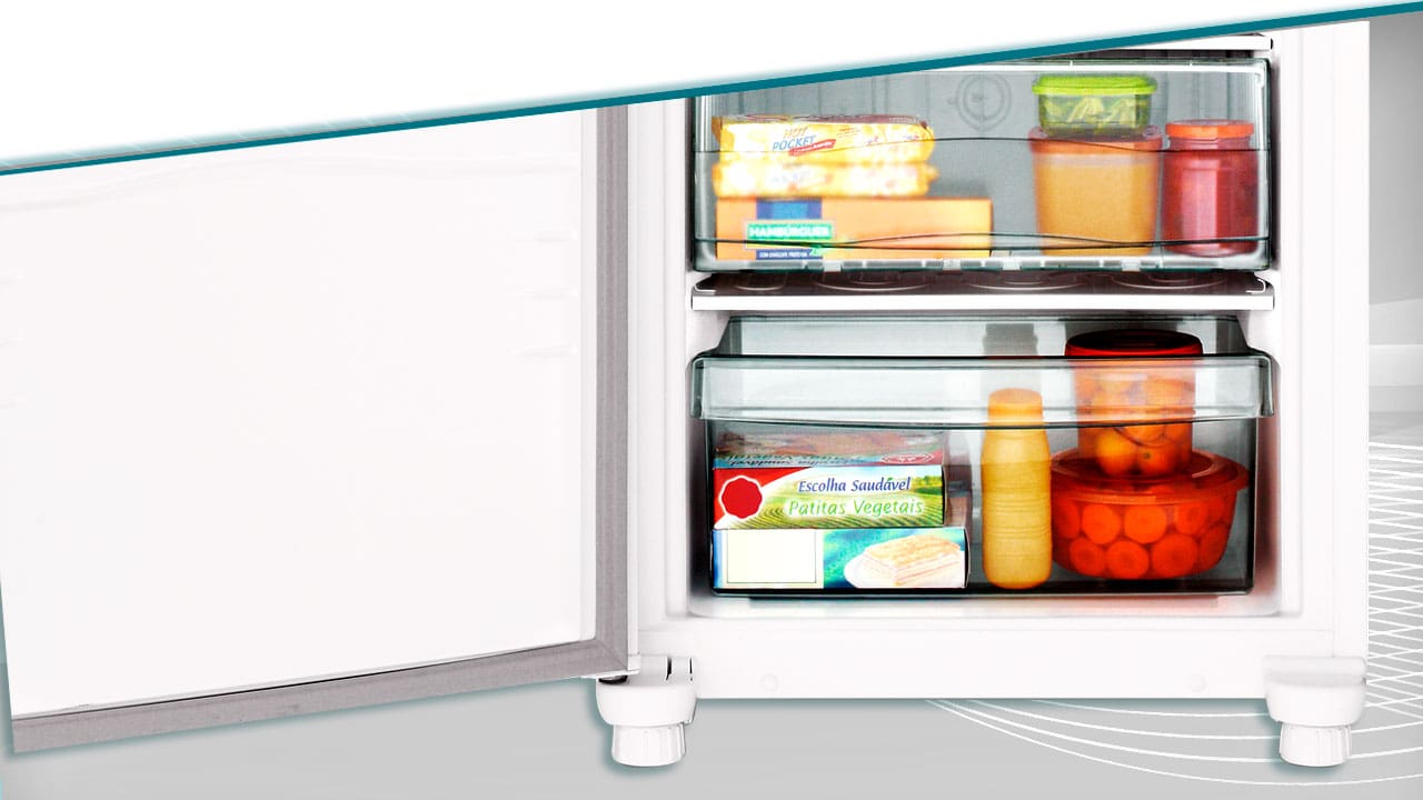 Deixa os alimentos organizados e visíveis 
