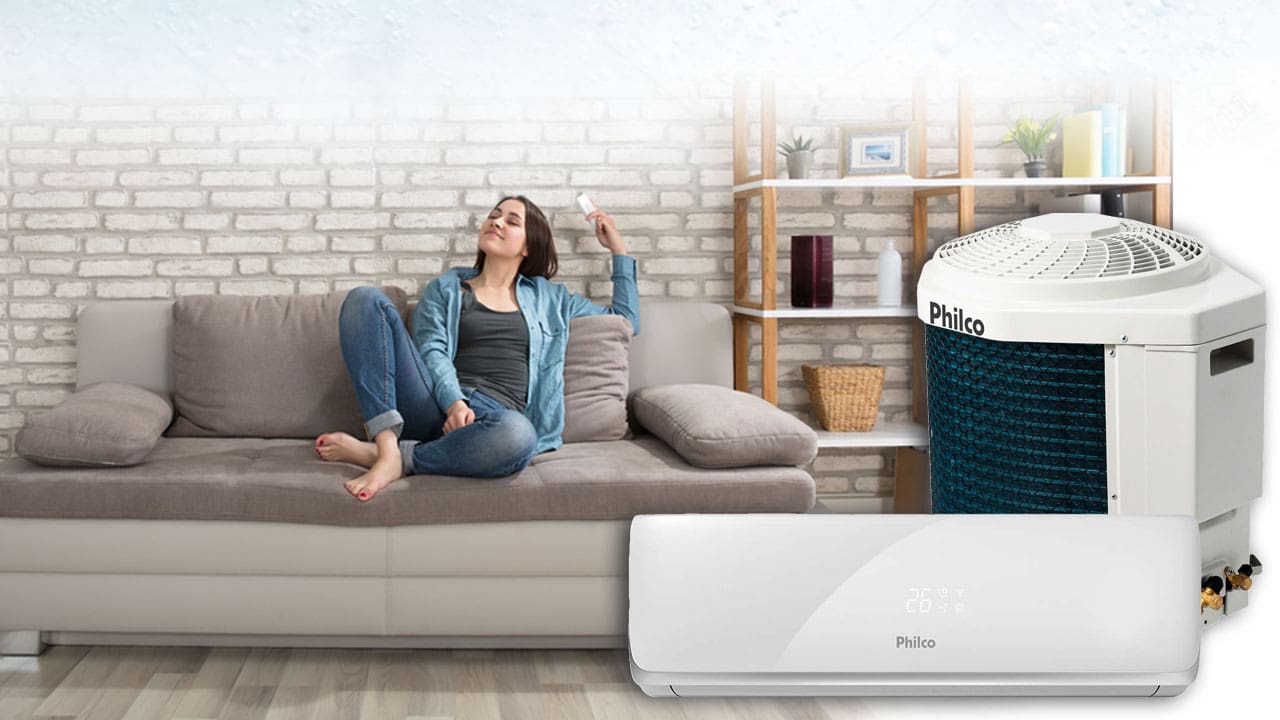 Ar-Condicionado Split Philco Frio 12.000 BTUs 220v