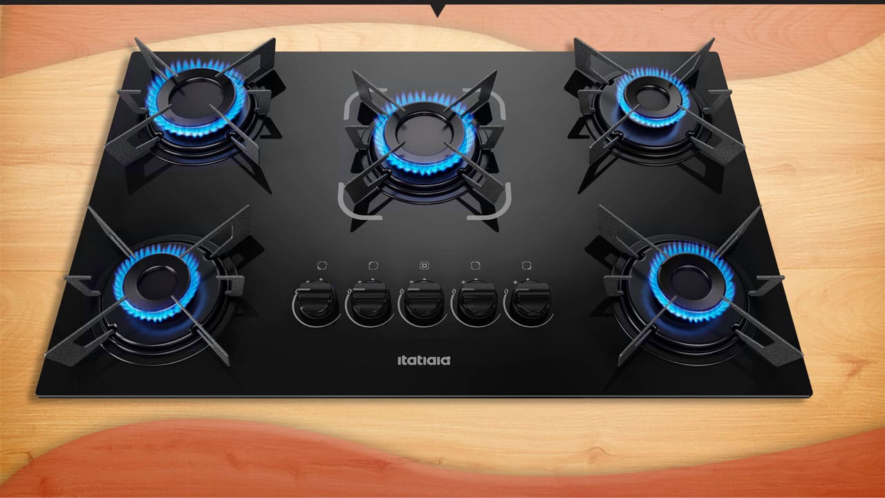 Cooktop Gás Itatiaia Electra acendimento automático trempes