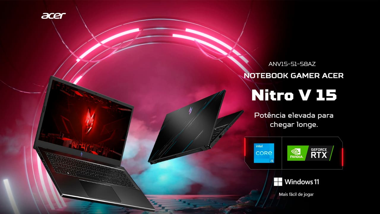 Notebook Gamer Acer Nitro V15