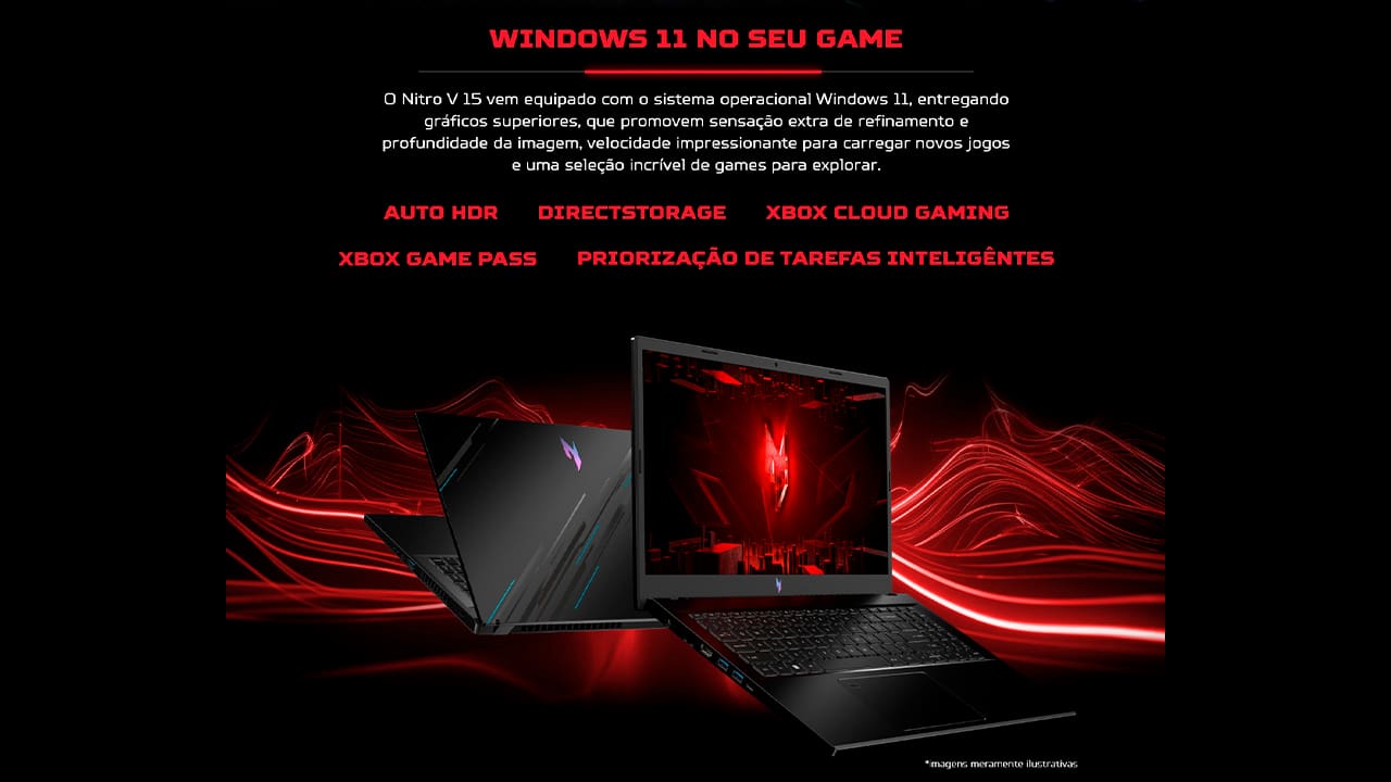 Notebook Gamer Acer Nitro V15