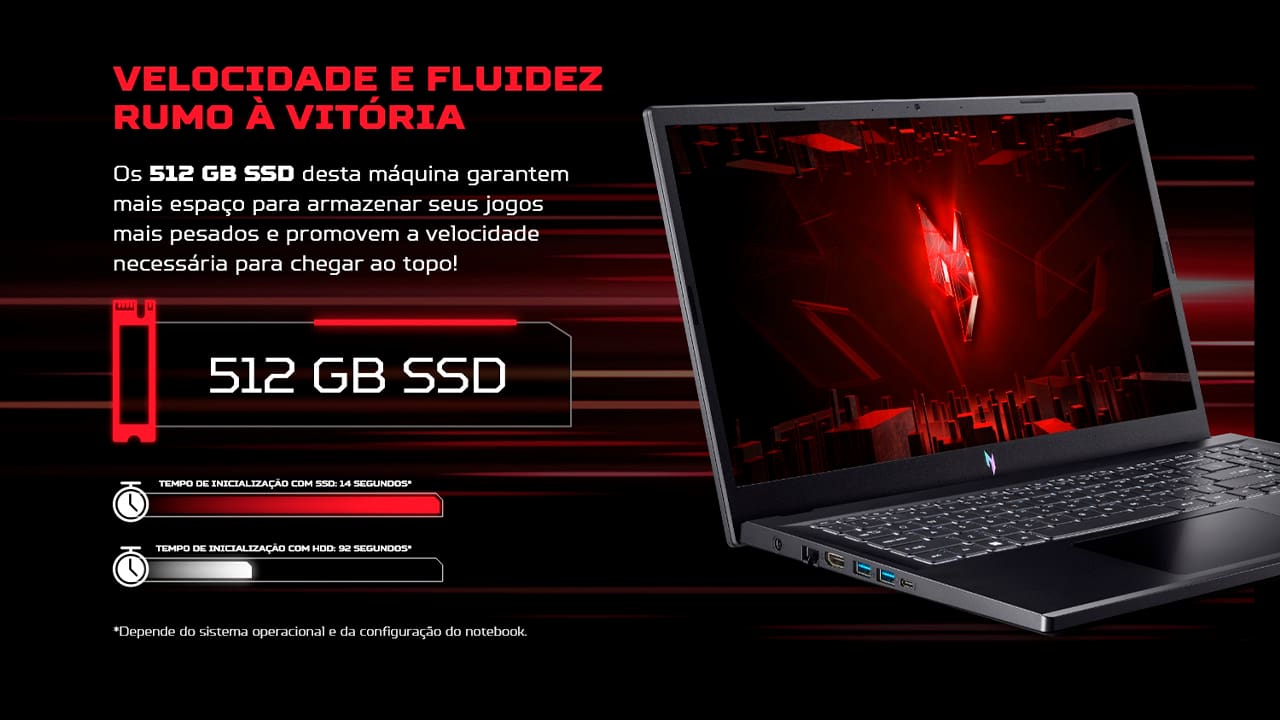 Notebook Gamer Acer Nitro V15