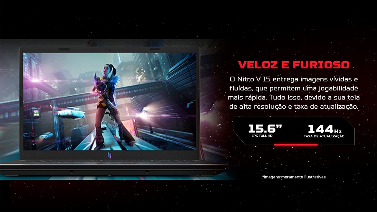 Notebook Gamer Acer Nitro V15