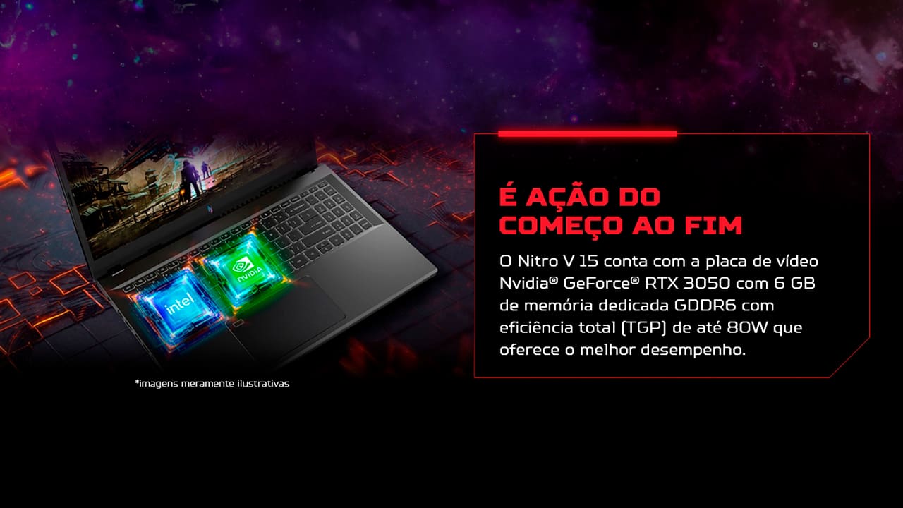 Notebook Gamer Acer Nitro V15