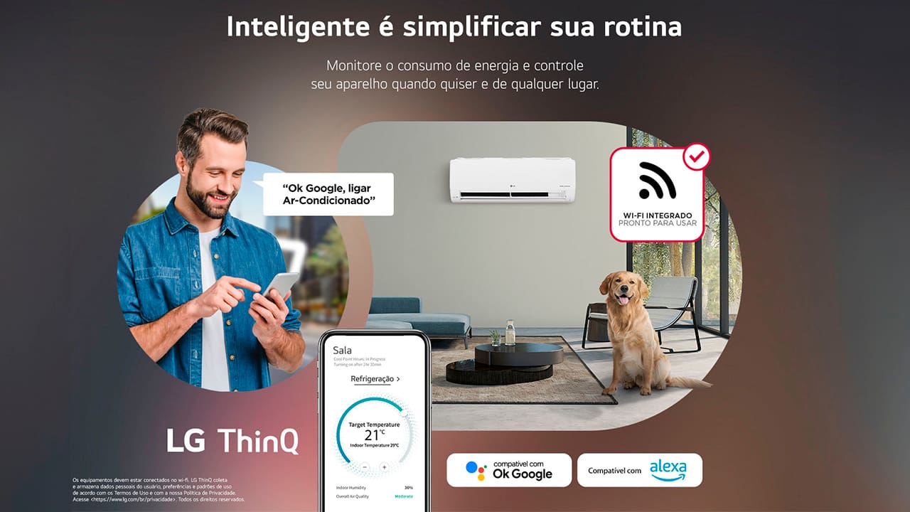 AR-CONDICIONADO SPLIT LG | S3-Q09AA31A