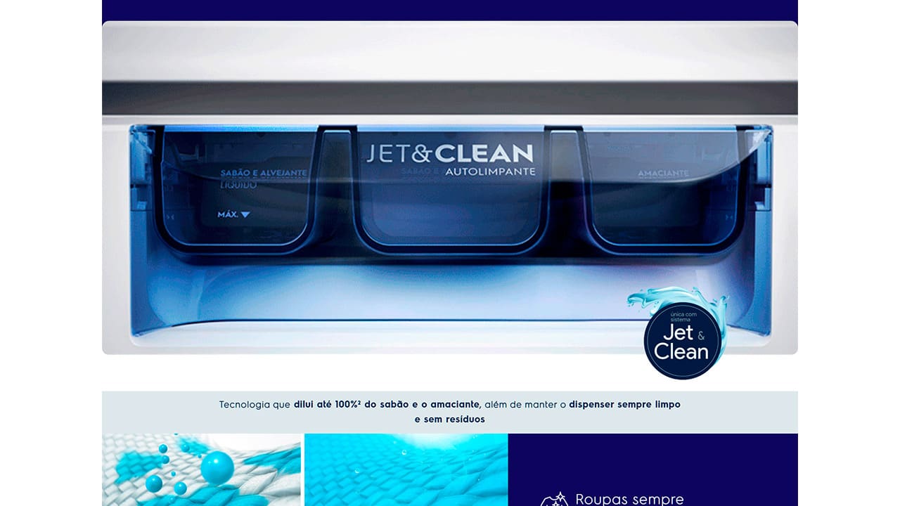 Lavadora de Roupas Electrolux LED17 Essential Care Branca