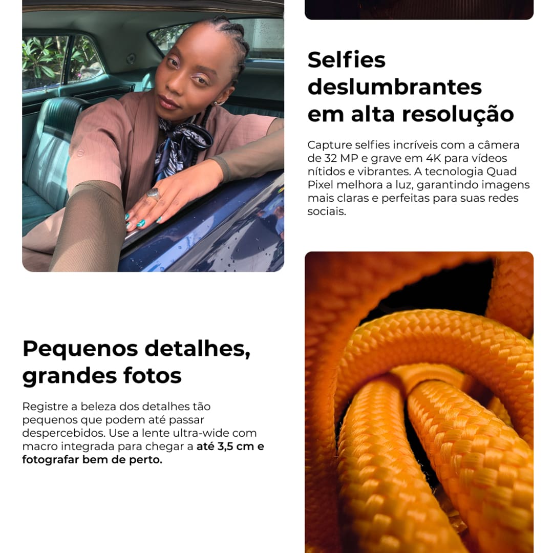 Desempenho de alta qualidade