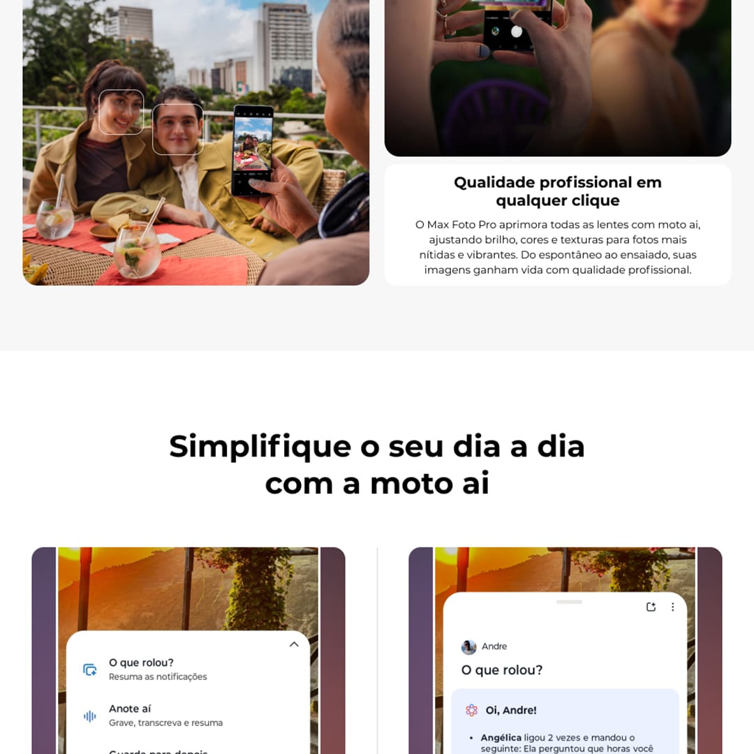 Desempenho de alta qualidade