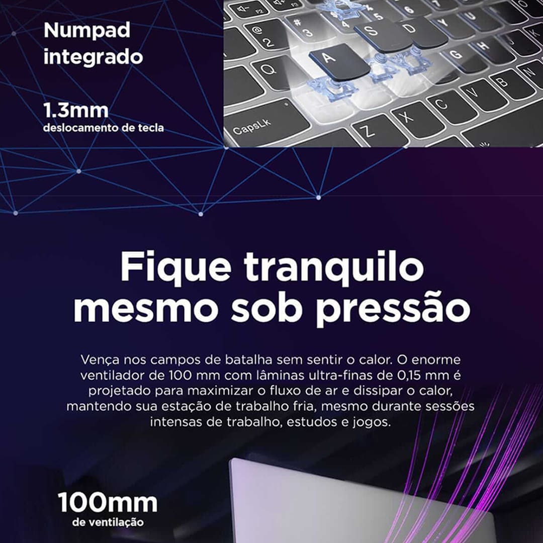 Design elegante e portátil