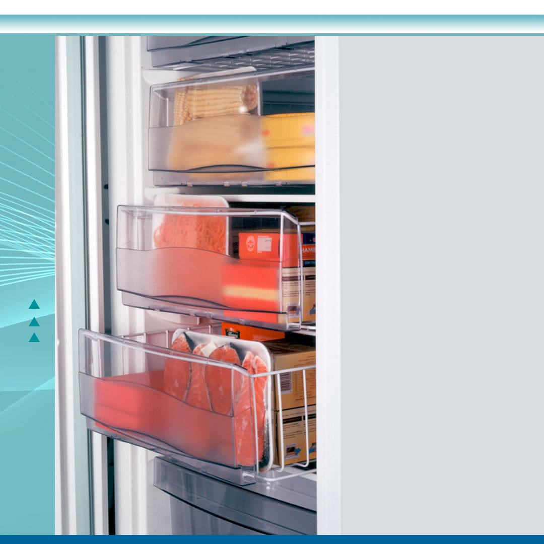 Freezer Vertical Consul cestos deslizantes