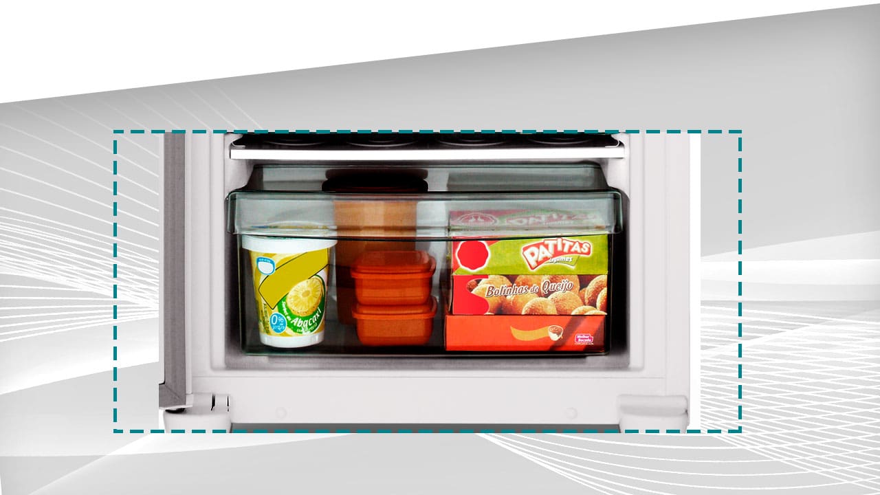 Freezer Vertical CVU26FB Consul gavetão transparente