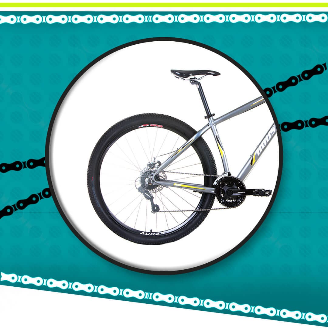 Bicicleta Houston HT60 selim guidão peso 