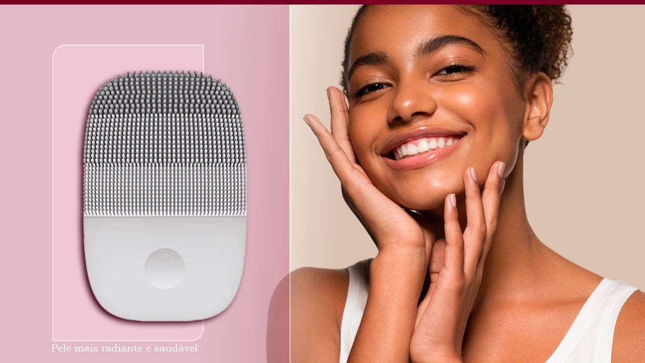 Esponja Elétrica para limpeza facial inFace da Xiaomi