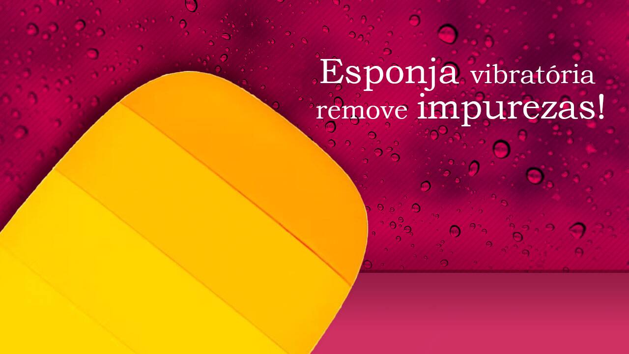 Esponja Elétrica para limpeza facial inFace da Xiaomi detalhe