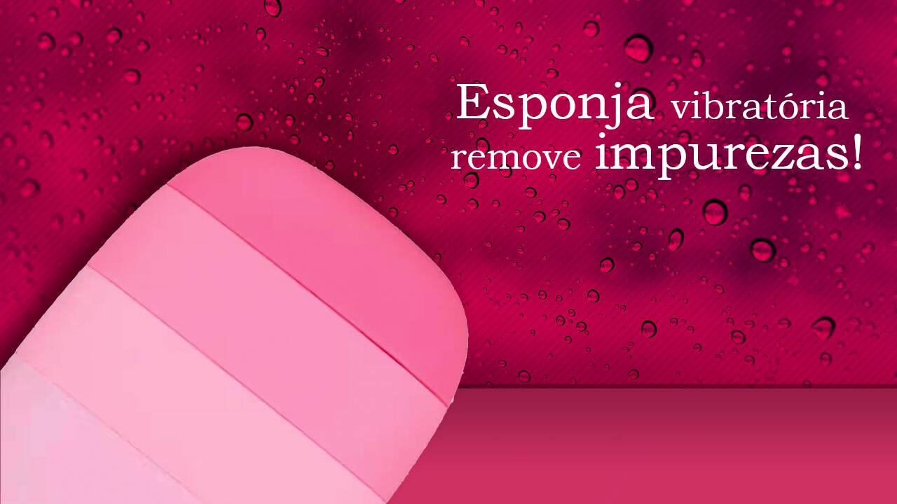 Esponja Elétrica para limpeza facial inFace da Xiaomi detalhe