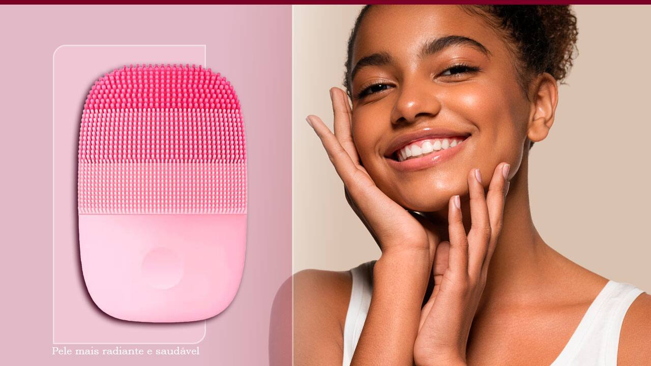 Esponja Elétrica para limpeza facial inFace da Xiaomi