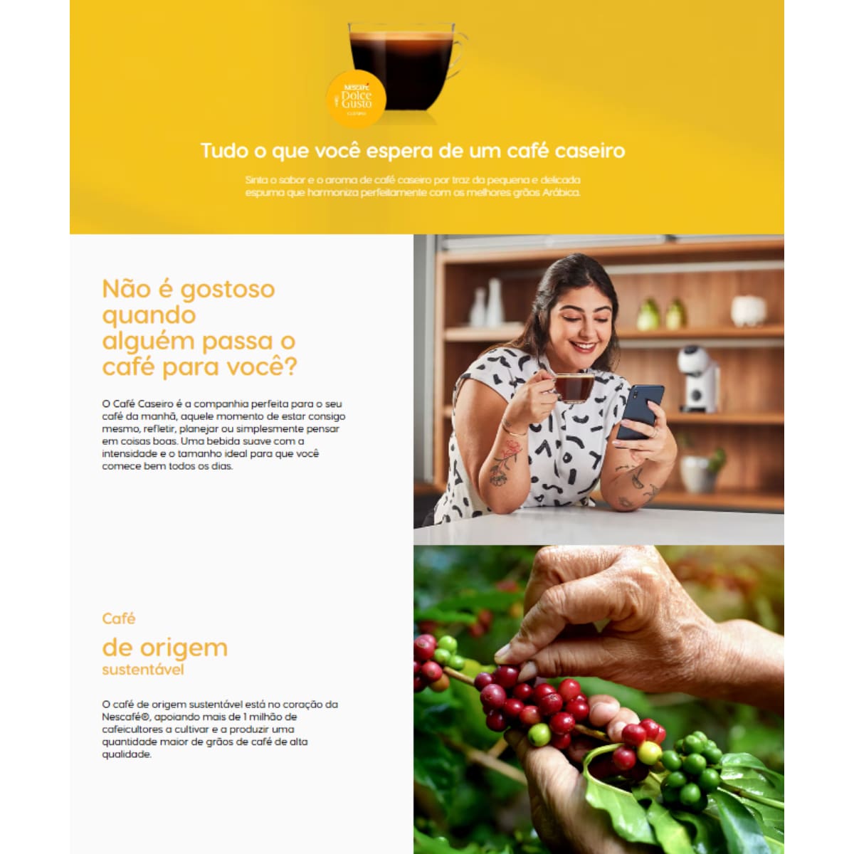 NESCAFÉ DOLCE GUSTO Caseiro 10 cápsulas