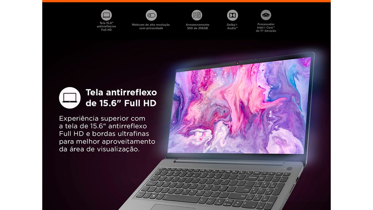 Notebook Lenovo Core i5-1135G7