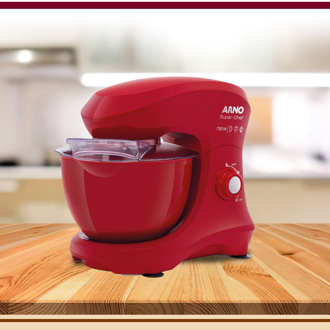 Batedeira Planetária Arno Super Chef KM02