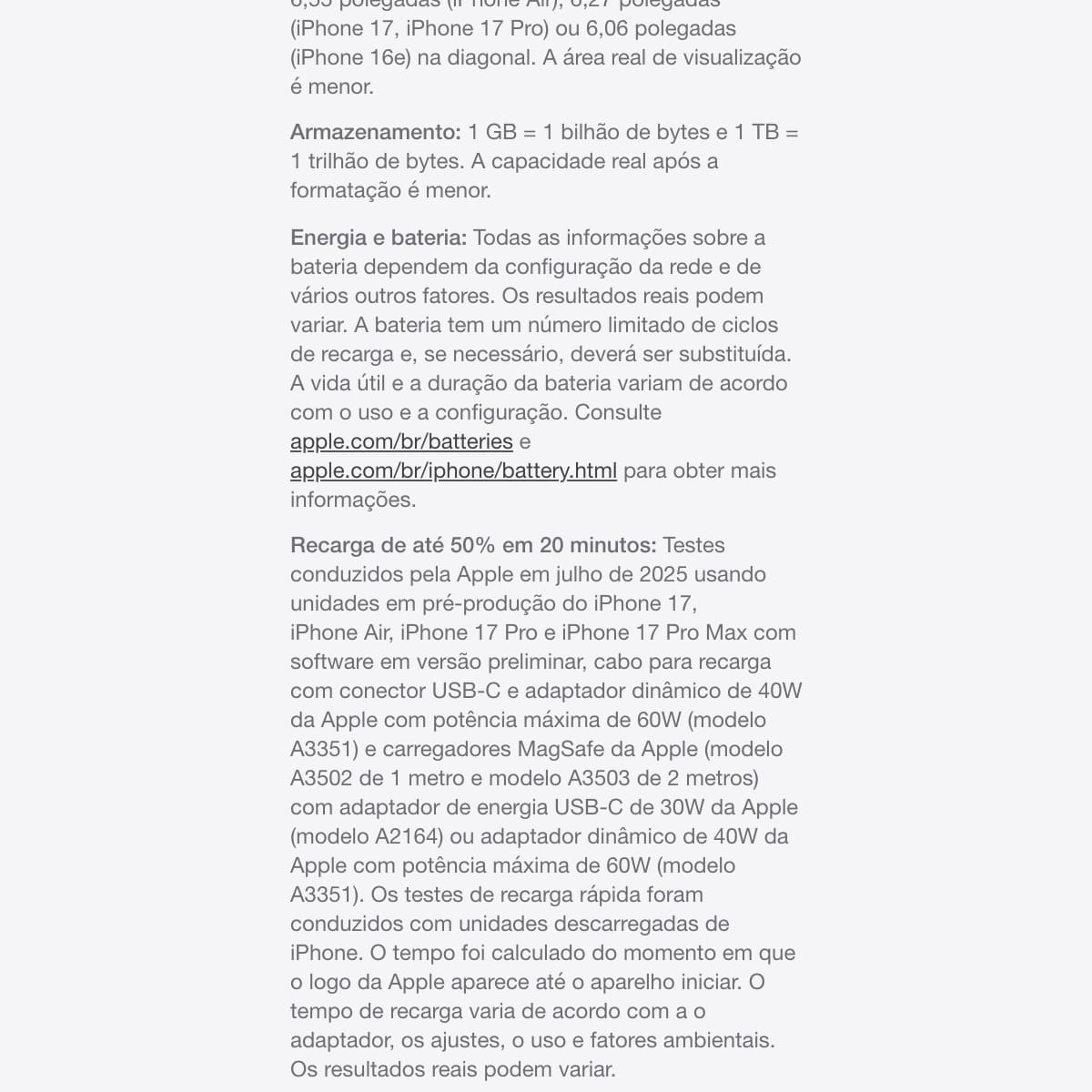 Apple iPhone 17 Preto