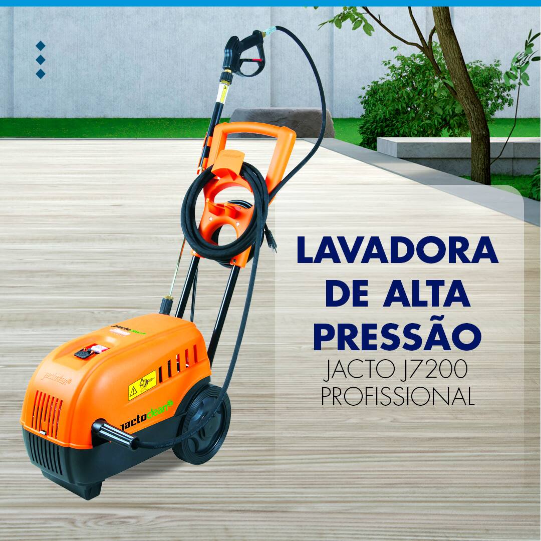 Lavadora de Alta Pressão Jacto J7200 Profissional