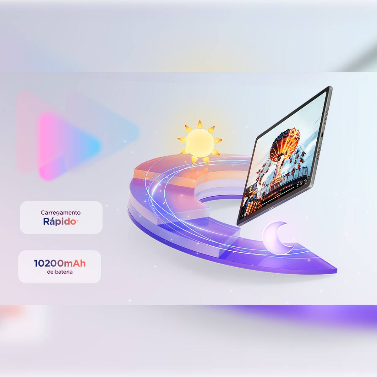 Tablet Lenovo Idea Tab Plus 12.1” Android 15 256GB ZAG70941BR