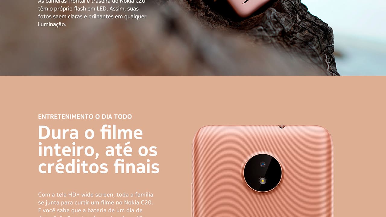 Smartphone Nokia C20