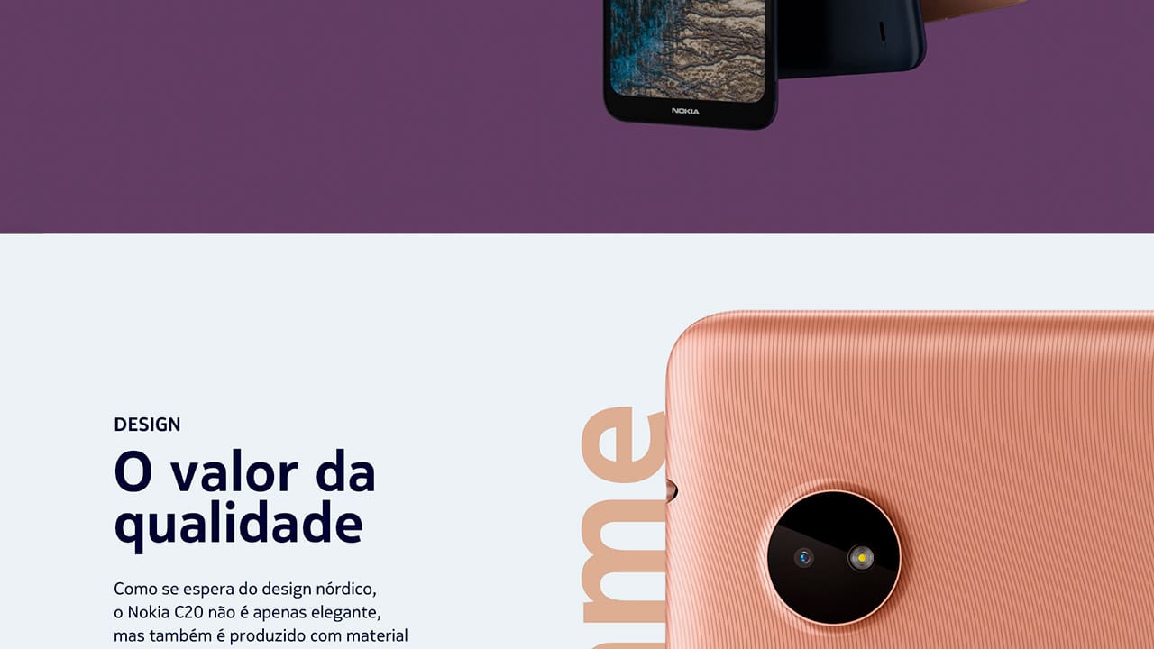 Smartphone Nokia C20