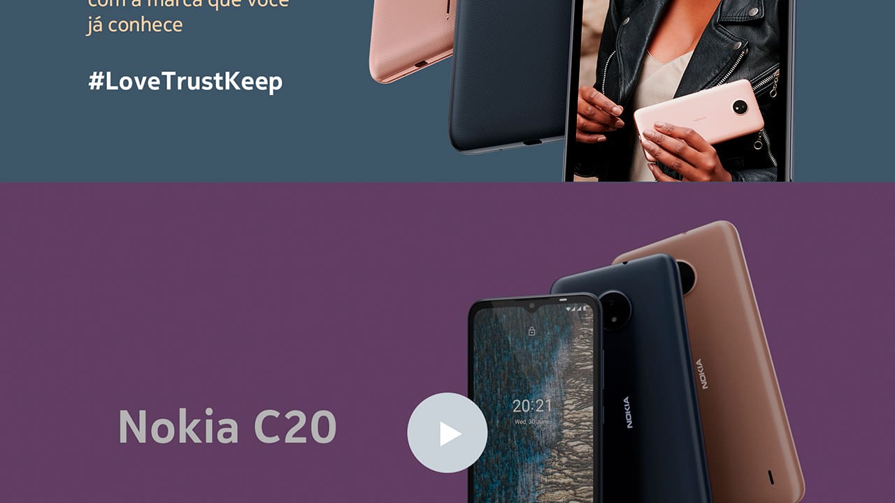 Smartphone Nokia C20