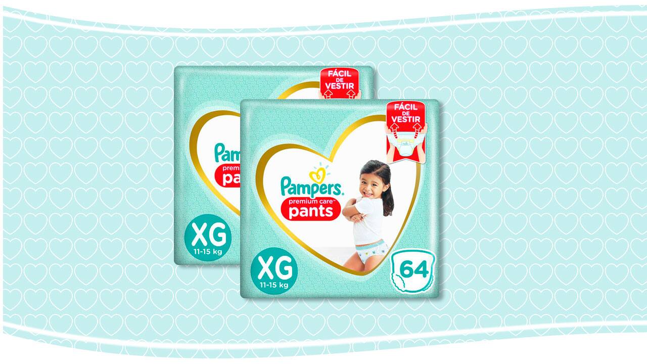 Fralda Pampers Pants Premium Care 