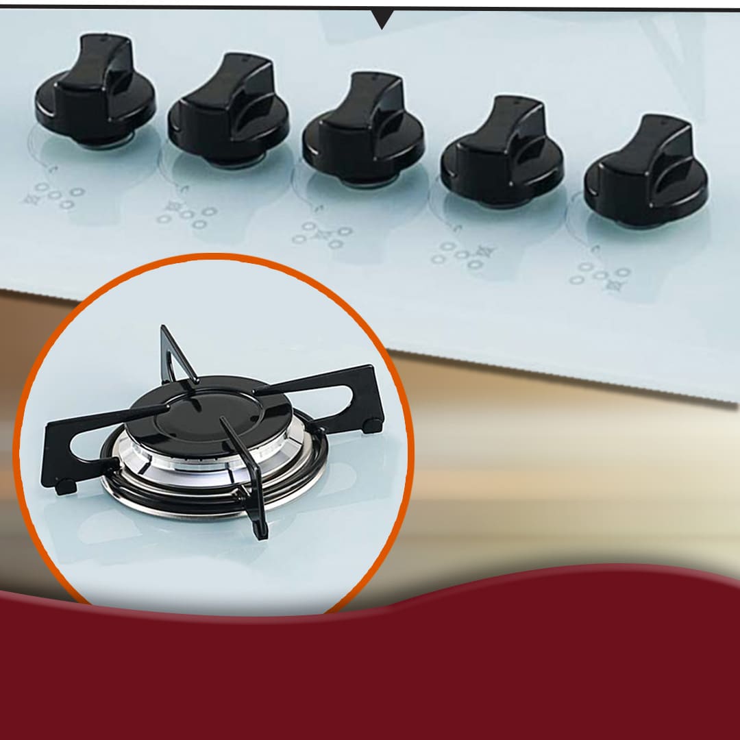 Cooktop 5 Bocas Fischer 1642 Branco Polar Extra