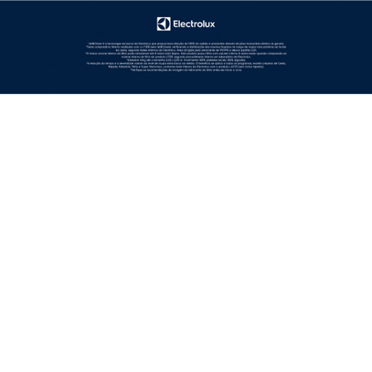 Lavadora de Roupas Electrolux Efficient LEE18 