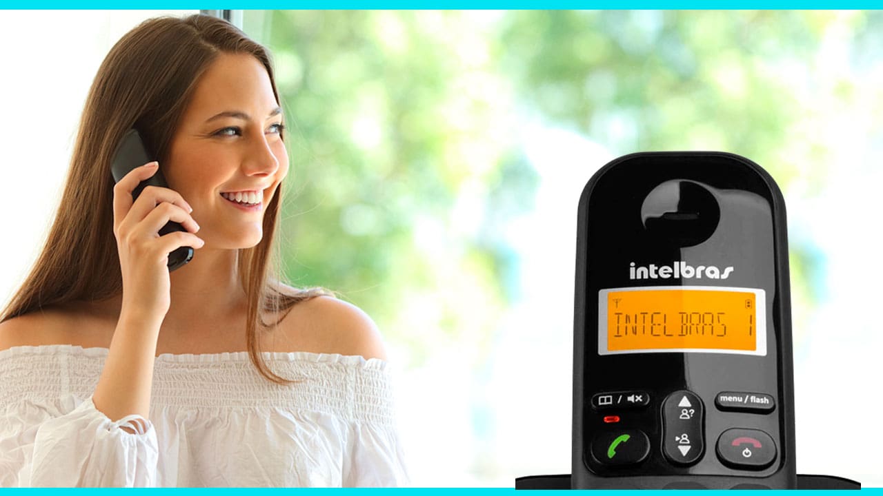 Telefone sem Fio Intelbras TS 3110 display