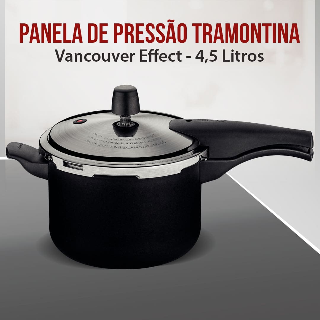 Panela de Pressão 4,5 L Tramontina Vancouver Effect
