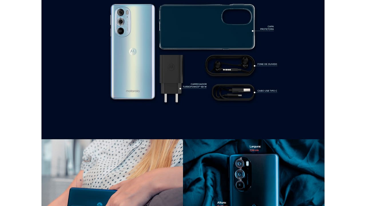 CEL.DESB.MOTO EDGE 30 PRO 5G 256GB AZ XT2201 - 55043421