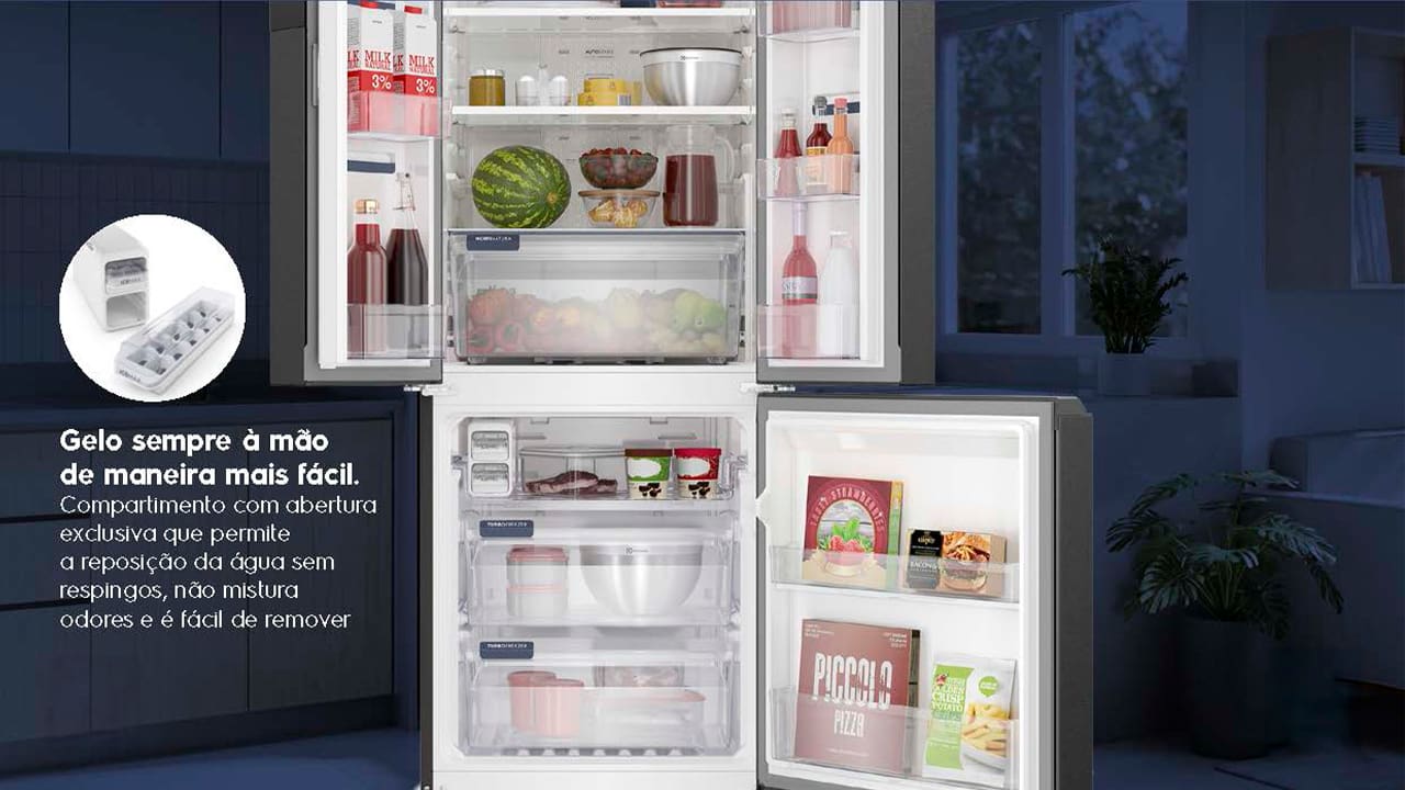 Geladeira Electrolux French Door IM7B Frost Free